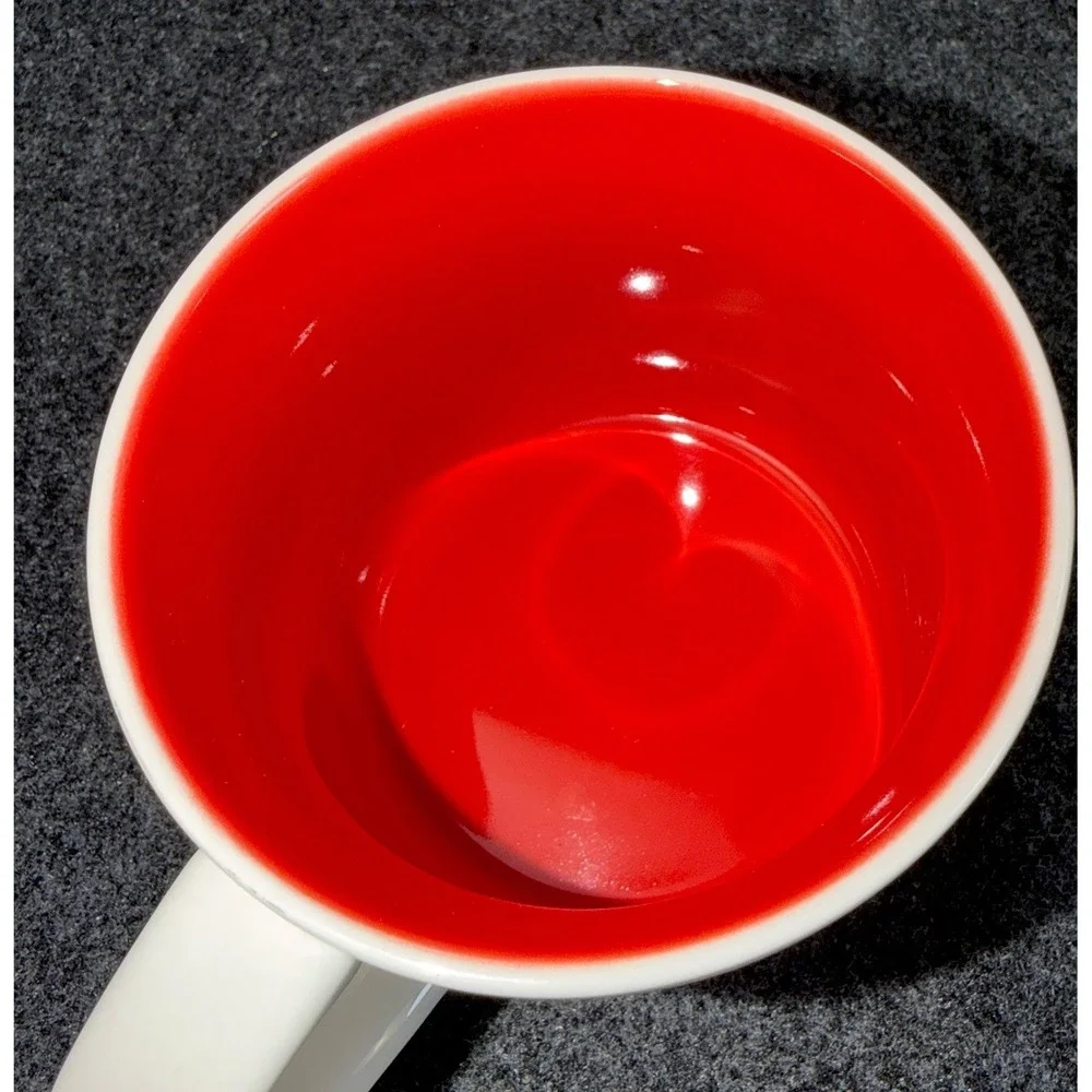 Starbucks Been There Series Canada Mug Red Interior 14oz Coffee Tea Cup